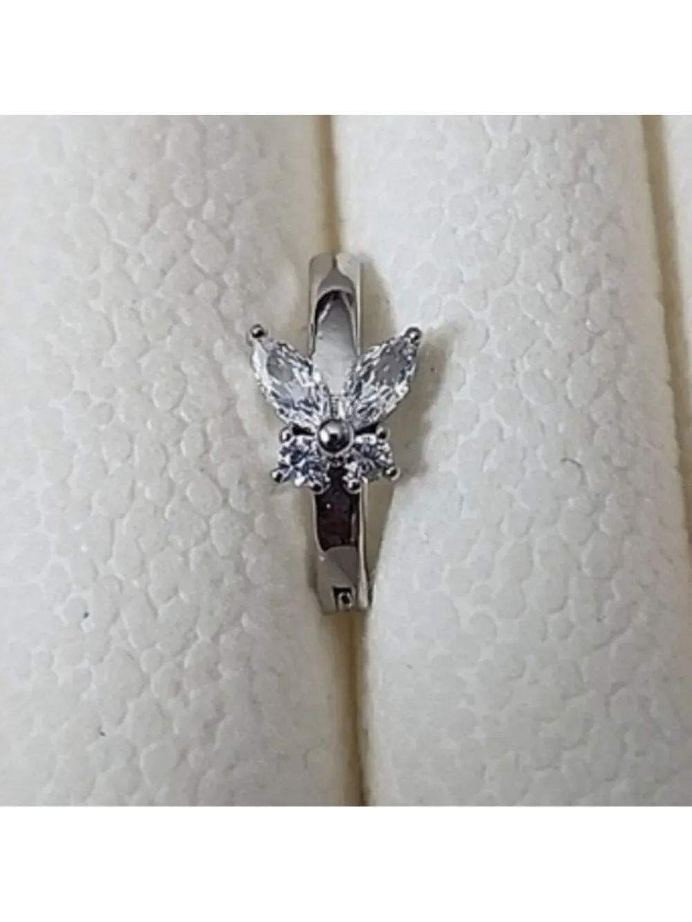 BUTTERFLY Belly BUTTON RING  Surgical STEEL 14G